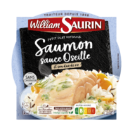 Saumon sauce oseille<br/>Micro-ondable