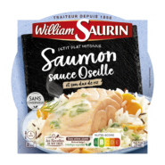 Saumon sauce oseille<br/>Micro-ondable