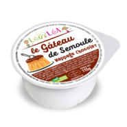 Gâteau Semoule<br/>Nappage CHOCOLAT