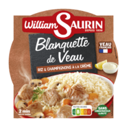 Blanquette de Veau<br/>Micro-ondable